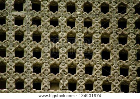 Wooden Texture on a door of a Nepal Temple