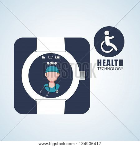 Health care concept with icon design, vector illustration 10 eps graphic.