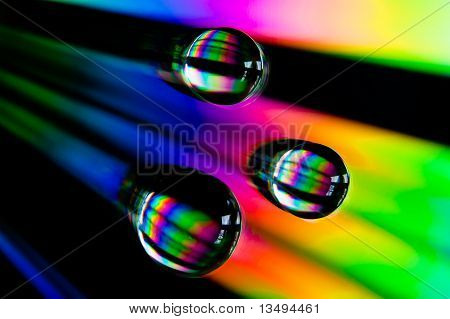 Rainbow dråber