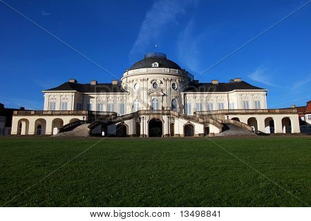 Eenzaamheid kasteel in Stuttgart