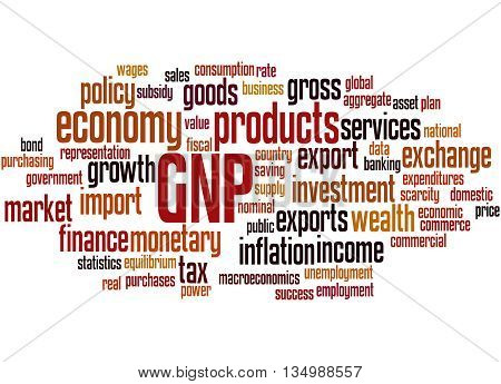 Gnp - Gross National Product, Word Cloud Concept 8