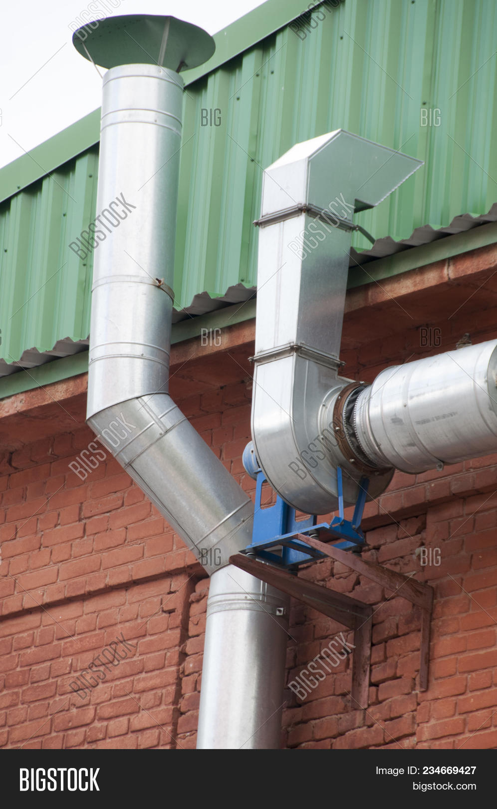 Ventilation Pipes. Image & Photo (Free Trial) Bigstock