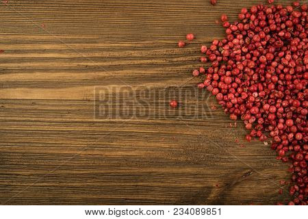 Pink Pepper Or Red Pepper Corns