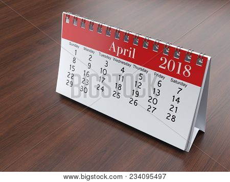 3D Rendering Calendar