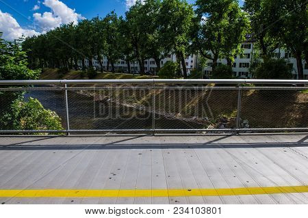 Basel, Switzerland - June 06  2017: Swiss City Basel In The Summer. Urban Views And Landscapes On Th