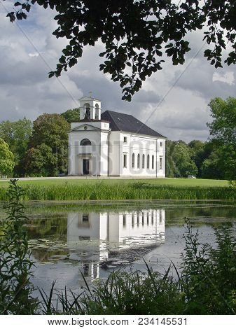 Church In Hoersholm Slotshave