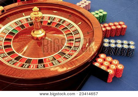 Stůl ruleta Casino detail
