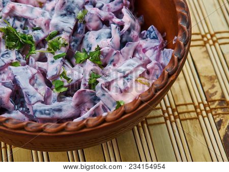 Polish Fried Red Cabbage With Apples