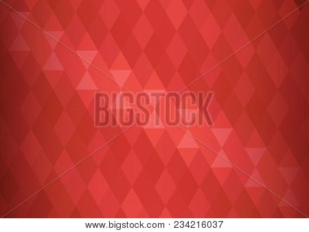 Vector Design Of Pattern Backgrounds Multishapes Color Red