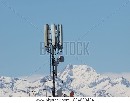 Aerial Antenna Tower