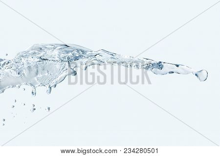 Water Splash Horizont Square Pure Water Flow