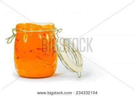 purple color of plastisol ink in white background fill in transparent bottle.plastisol ink is specia
