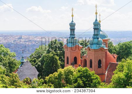 Prague Church Of St. Laurence On Petrin