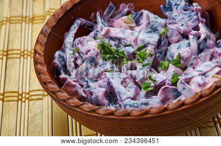 Polish Fried Red Cabbage With Apples  - Czerwona Kapusta