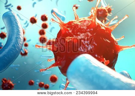 Viral Hepatitis Infection Causing Chronic Liver Disease. Hepatitis Viruses. Influenza Virus H1n1. Sw