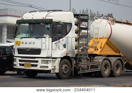 Camc And Cng Tank Of  Trailer Truck
