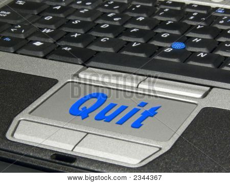 Closeup ของแป้นพิมพ์แล็ปท็อป