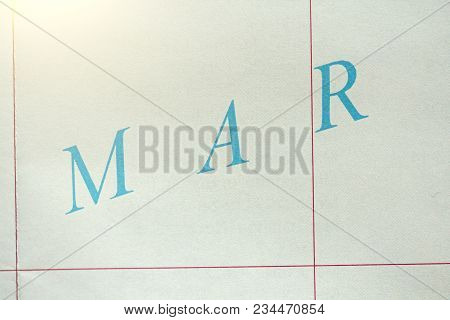 Mar. The Island Of Sicily, Italy. A Paper Map And Roads On The Map.