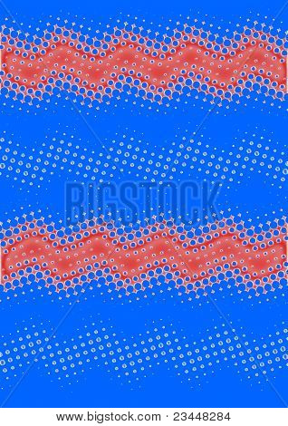 Tecnologia multicolorido abstrato onda fundo