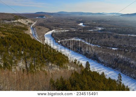 Winter Scenery Of Heilongjiang, China