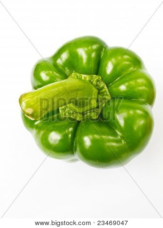 Grønne peberfrugter