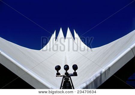 The roof of Berlin´s Tempodrom
