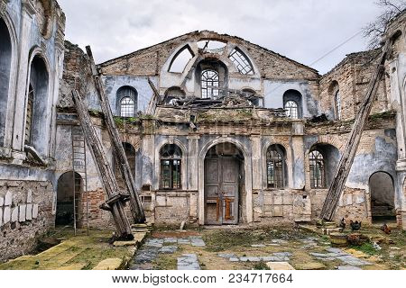 Historical Derekoy Church In Mudanya, Bursa, Turkey