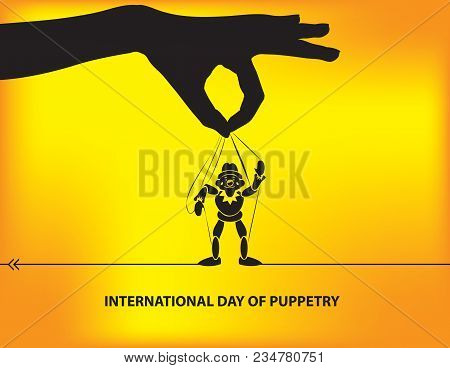 International Day Of Puppetry - Poster Calendar Event Of March Of The International Level