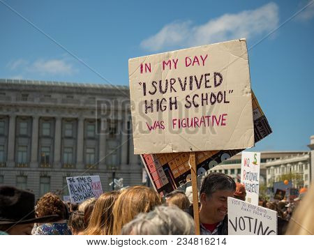San Francisco, Ca - March 24, 2018: 