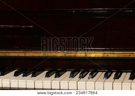Piano Strings Sound Tuning Music.