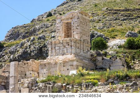 Ruins Of Ancient Town Sagalassos In Antalya Region Of Turkey