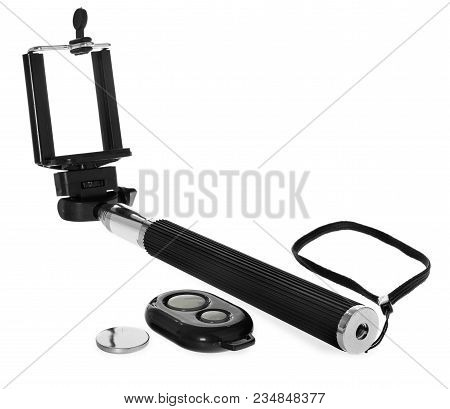 Selfie Stick With Remote Control For Taking Pictures And Videos.