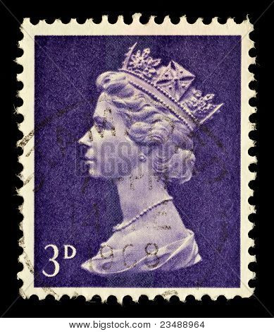 Británii poštovní známka
