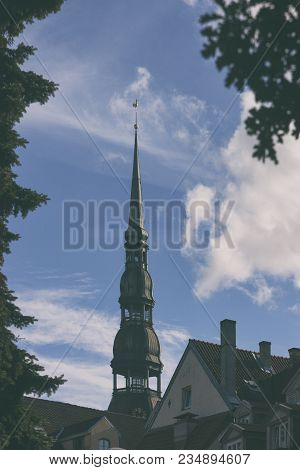 St. Peter's Cathedral In Riga