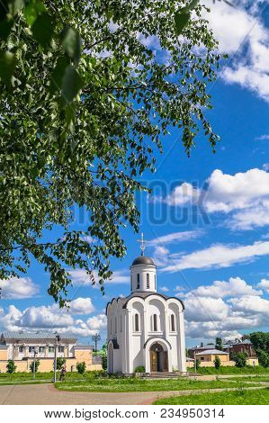 The Church Of St.michael The Grand Prince Of Tver, Who Is Known As Heavenly Patron Of City Of Tver, 