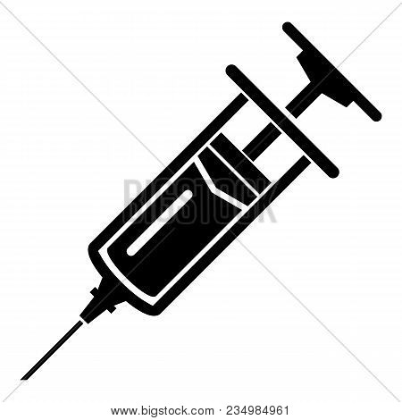 Injector Icon. Simple Illustration Of Injector Vector Icon For Web