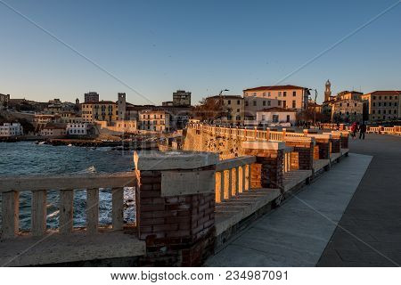 Piombino, Tuscany, Italy - Piazza Bovio