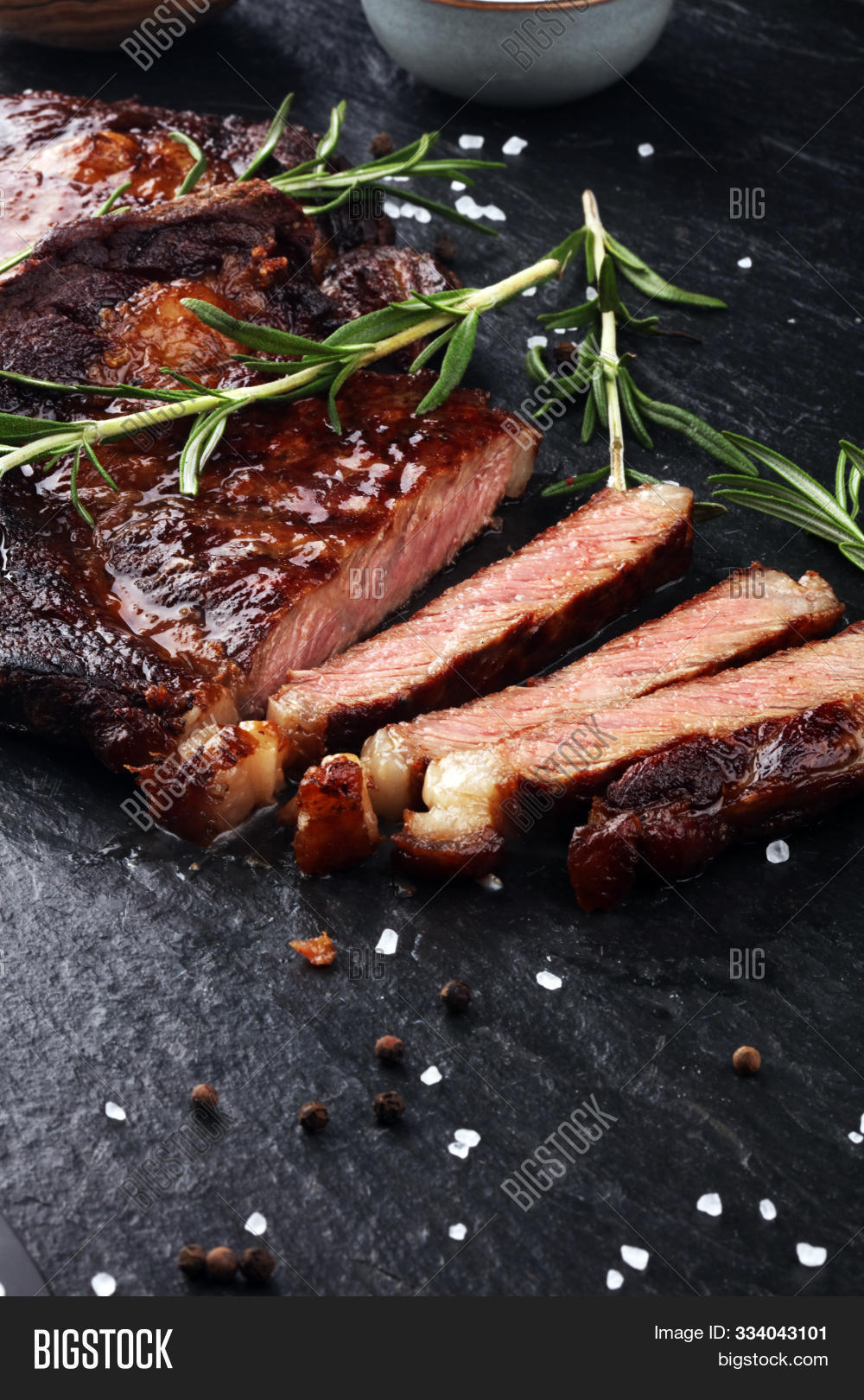 Barbecue Rib Eye Steak Image & Photo (Free Trial) Bigstock