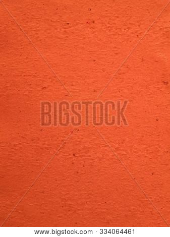 Rough Processed Bright Orange Paper