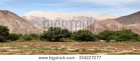 Cerro Blanco Sand Dune Panoramic View, The Highest Dunes On The World, Located Near Nasca Or Nazca T