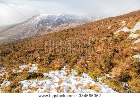 Snow in the the Paps of Anu, Co Kerry, Ireland