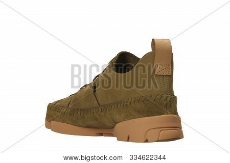 Medium Brown Ivory Mushroom, Men Women's Casual Shoes Sneakers Stock Photo, Women Brown Shoes With W