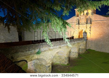 Castle of St. Peter, known as La Ciudadela, Jaca, Huesca, Aragon, Spain.