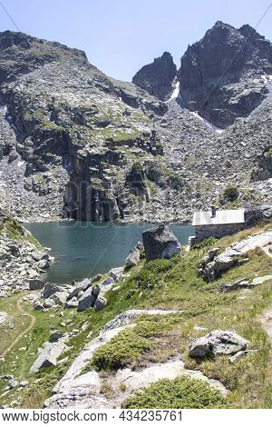 The Scary Lake And Kupens Peaks, Rila Mountain, Bulgaria