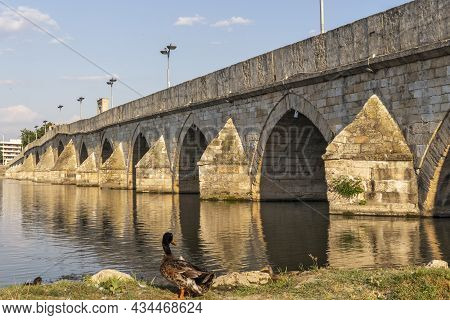 Mustafa Pasha Bridge Over Maritsa River In Svilengrad,  Bulgaria
