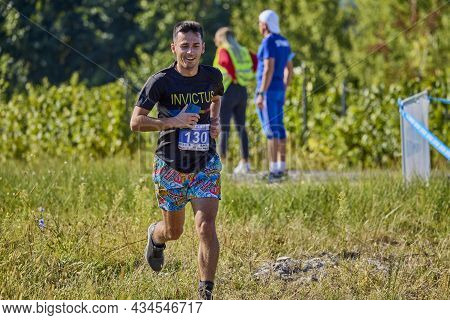September 26, 2021: Romania, Marcea, Running Competition Edition No. One. Promotion Of Sport At Loca