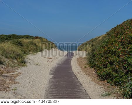 The island of Juist in the german north sea