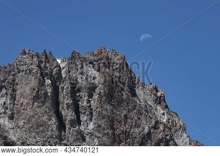 Peak Of Mount Erciyes In Kayseri City, Turkey