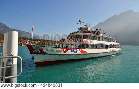 Boat Trips On Lake Brienz, Switzerland