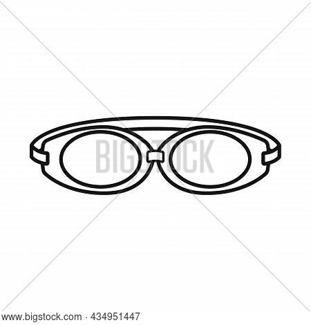 Vector Design Of Glasses And Eyewear Sign. Web Element Of Glasses And Eyewear Stock Symbol For Web.